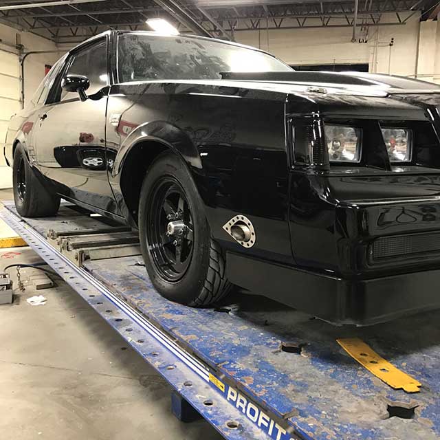 Car Painted Black